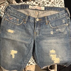 Hollister Distressed Denim Board Shorts sz. 3